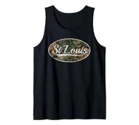 St Louis Camouflage Missouri Gateway Aesthetic Tank Top