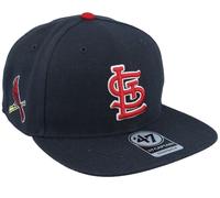 St Louis Cardinals Cap Adult Navy 47 Brand Captain MLB Baseball Hat - New