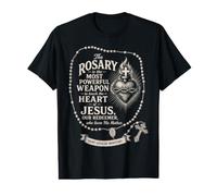 St Louis de Montfort Rosary Sacred Heart Catholic Saint Value Graphic T-Shirt