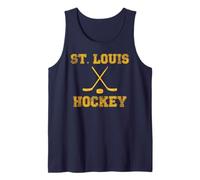 St. Louis Ice Hockey Sticks State Outile STL Tee Tank Top
