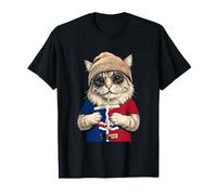 St. Louis Missouri Flag Cat St. Louisans T-Shirt