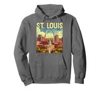 St. Louis Missouri Souvenir Pride Pullover Hoodie