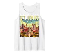 St. Louis Missouri Souvenir Pride Tank Top