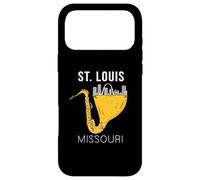 St Louis Skyline Souvenir Saxophone Jazz Music St Louis Case for iPhone 17 Pro Max