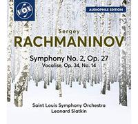 ST. LOUIS SYMPH ORCH/SLATKIN - RACHMANINOV:SYMPHONY NO.2 & VOCALISE