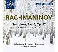 St. Louis Symph Orch/slatkin - RACHMANINOV:SYMPHONY NO.2 & VOCALISE [CD]