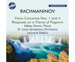 St. Louis Symphony Orchestra; Abbey Simon; Leonard Slatkin - Sergey Rachmaninov: Piano Concertos Nos. 1 & 4; Rhapsody on a Theme of Paganini