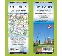 St Louis & Vicinity, Missouri-Illinois Regional Map