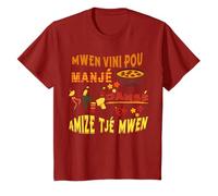 St. Lucia Creole day Manje Danse Kweyol day T-Shirt