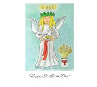St. Lucia Day Journal Notebook 6 x 9 120 Lined Pages Image: 2011 Advent: Gift for St. Lucia Day or St. Lucy Day on December 13th