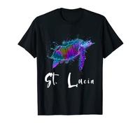 St. Lucia Island Sea Turtle Caribbean Sea St Lucia T-Shirt