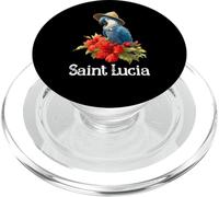St. Lucia Island Souvenir Caribbean Sea St. Lucia PopSockets PopGrip for MagSafe