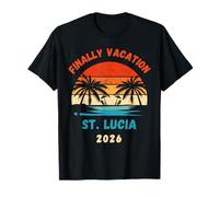 St. Lucia Vacation 2026 Outfit Caribbean Island T-Shirt