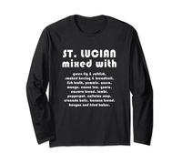 St Lucian Mixed With Long Sleeve T-Shirt