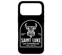 St Luke the Evangelist Catholic Patron Saint Bull Symbol Case for iPhone 17 Pro Max