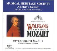 St. Lukes Chamber Ensemble - Mozart: Divertimenti Nos. 7-15 St. Lukes Chamber Ensemble (UK Import)