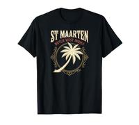 St Maarten Dutch West Indian Turtle Saint Martin Vintage T-Shirt