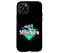 St. Maarten Retro Airplane Caribbean Vintage Vacation Case for iPhone 11 Pro