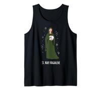 St Magdalene Catholic Saint Devotional Icon Tank Top