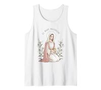 St. Magdalene Lily Symbol Easter Devotion Tank Top