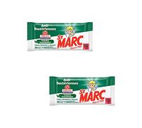 St Marc Pack of 2 Packs of 30 Extra Large Wipes = 60 Normal Compostable Anti-Bacterial Wipes