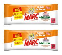 St Marc Soleil de Corse Compostable Wipes 2 Bags of 80