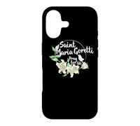 St. Maria Goretti Purity Catholic Saints Lily Symbol Case for iPhone 17