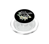 St. Maria Goretti Purity Catholic Saints Lily Symbol PopSockets PopGrip for MagSafe