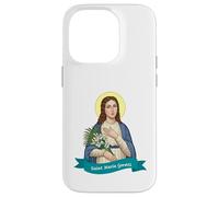 St. Maria Goretti Purity Pure Virtue Catholic Saint print Case for iPhone 14 Pro