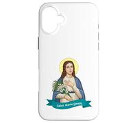 St. Maria Goretti Purity Pure Virtue Catholic Saint print Case for iPhone 16 Plus