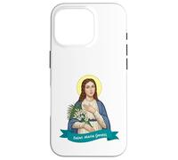 St. Maria Goretti Purity Pure Virtue Catholic Saint print Case for iPhone 16 Pro