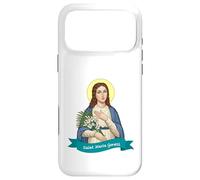 St. Maria Goretti Purity Pure Virtue Catholic Saint print Case for iPhone 17 Pro Max