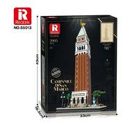 St. Mark’s Campanile Building Blocks 3903pcs Toy High Quality