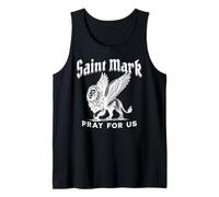 St Mark The Evangelist Apostle Lion Symbol Catholic Saint Tank Top