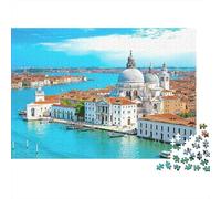 St Marks Basilica Venice 1000 Piece Jigsaw Puzzle Paper for Adults Puzzle Game for Family Calm Relax Home Decor Gift 38x26cm/1000pcs