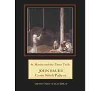 St. Martin and the Three Trolls: John Bauer Cross Stitch Pattern