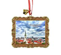 St Martin's Cathedral Bratislava Slovakia Travel Souvenir Xmas Tree Ornament Hanging Pendant Home Christmas Party Decoration