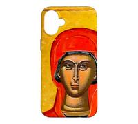 St Mary Magdalene Icon Art Orthodox Catholic Converts Saint Case for iPhone 16 Plus
