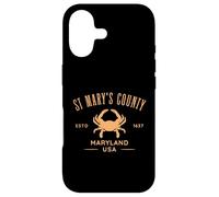 St Mary's County Maryland USA Crab Design Case for iPhone 17