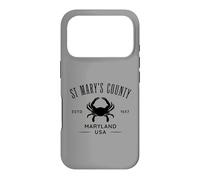 St Mary's County Maryland USA Crab Design Case for iPhone 17 Pro