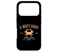 St Mary's County Maryland USA Crab Design Case for iPhone 17 Pro