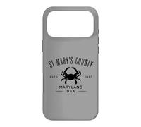 St Mary's County Maryland USA Crab Design Case for iPhone 17 Pro Max