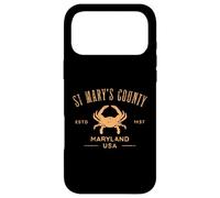 St Mary's County Maryland USA Crab Distressed Design Case for iPhone 17 Pro Max