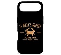 St Mary's County Maryland USA Crab Distressed Design Case for iPhone Air