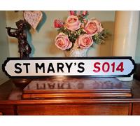St. Marys Indoor Southampton Football Street Sign