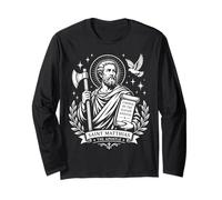 St Matthias the Apostle Catholic Patron Saint Confirmation Long Sleeve T-Shirt
