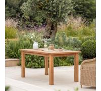 St Mawes Outdoor Dining Table Natural Reclaimed Teak Wood