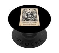 St Michael Archangel Catholic Protection Prayer Christianity PopSockets Adhesive PopGrip