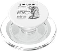 St Michael Archangel Defend Us in Battle Catholic Prayer PopSockets PopGrip for MagSafe