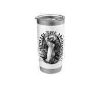 St. Michael Archangel Protector Justice Angel Stainless Steel Insulated Tumbler